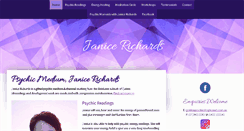 Desktop Screenshot of janicerichards.com.au